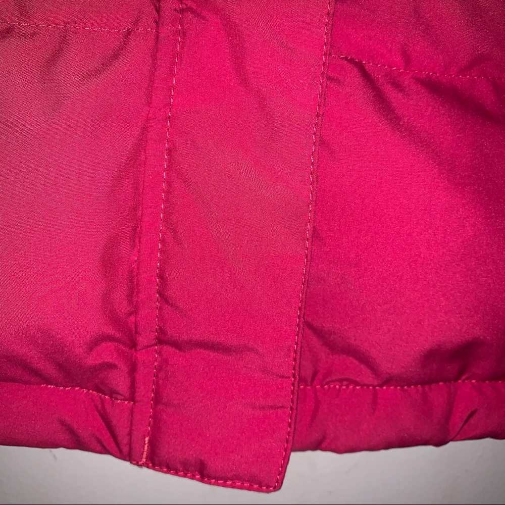 Rare Pink LL Bean Goose Down Puffer Coat & Mittens - Picture 7 of 16